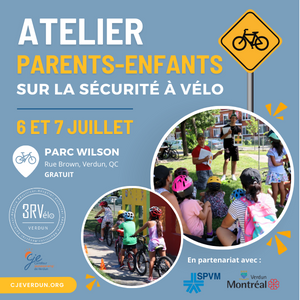 atelier parents/enfants sécurité à vélo - 3RVélo